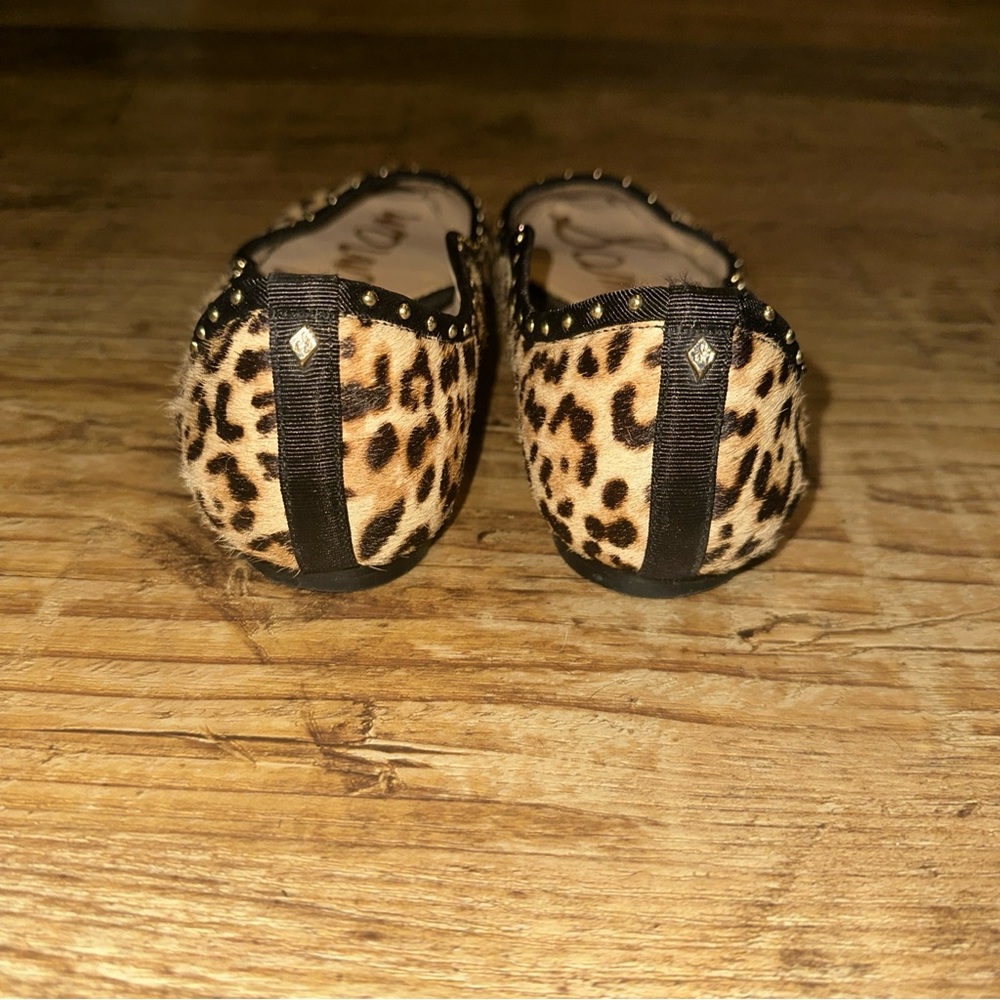 Sam Edelman Rivera Flats Animal Print Sz 7.5 - Picture 7 of 17